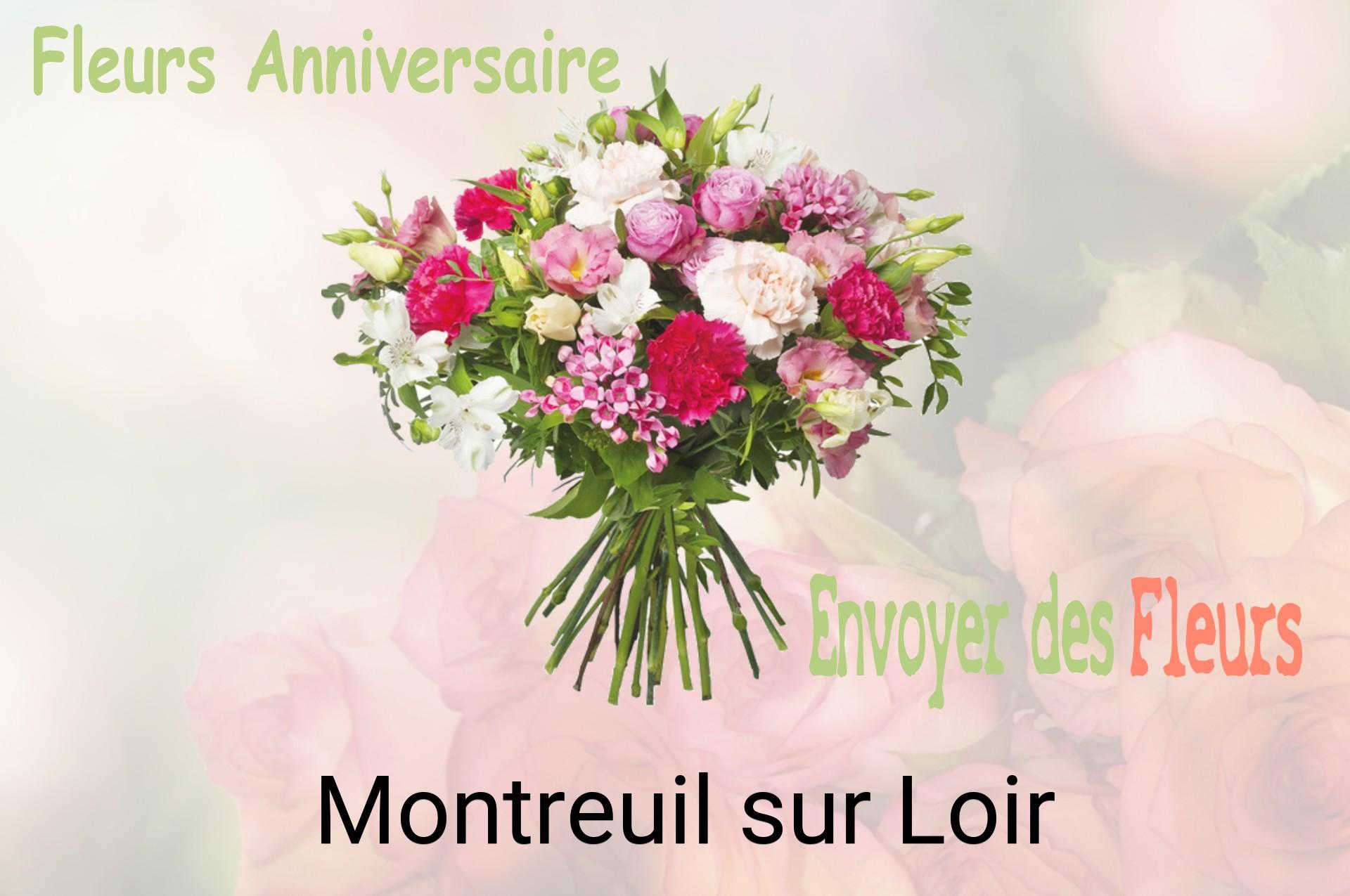 Bouquet de fleurs d’anniversaire livré à Montreuil-sur-Loir