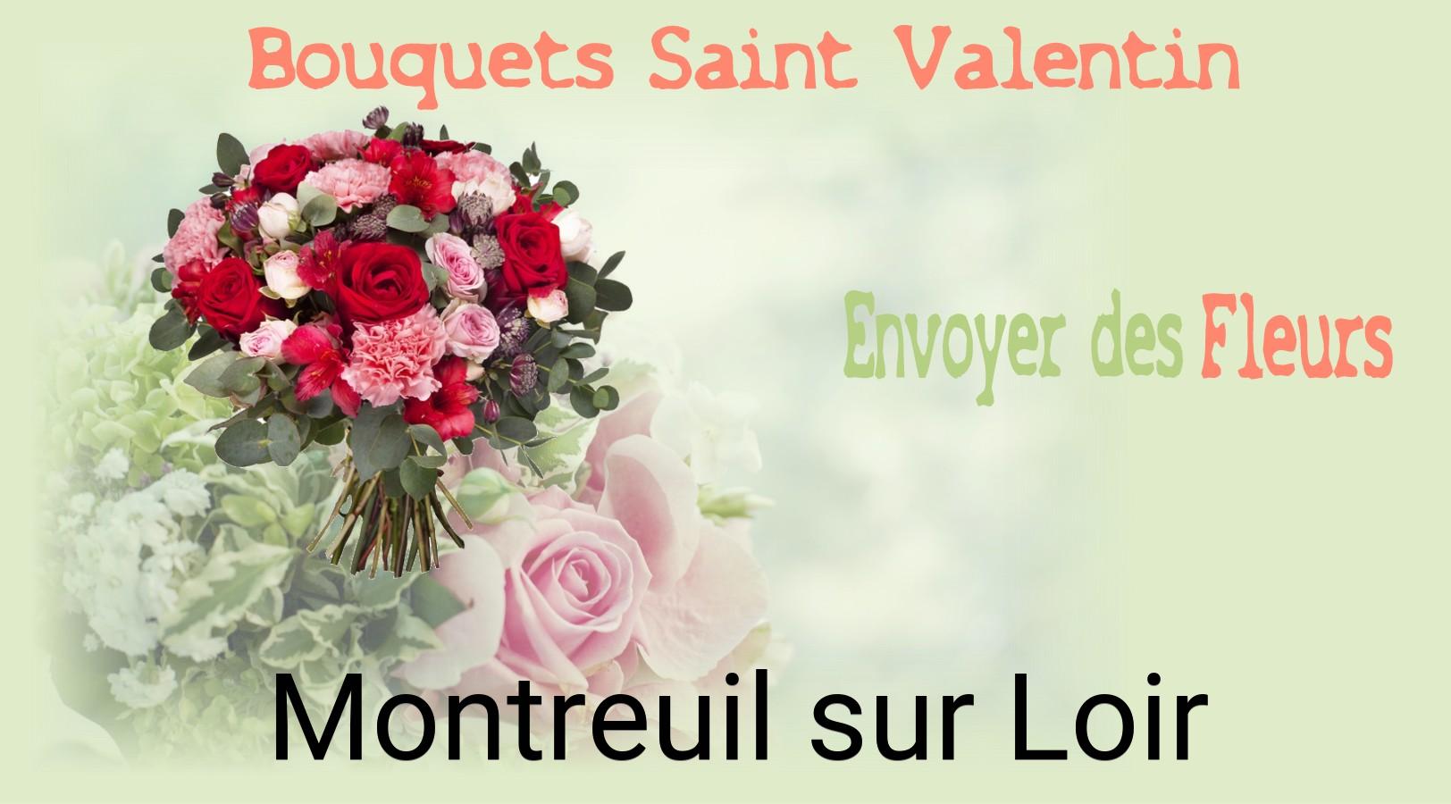 Roses de Saint-Valentin livrées à Montreuil-sur-Loir